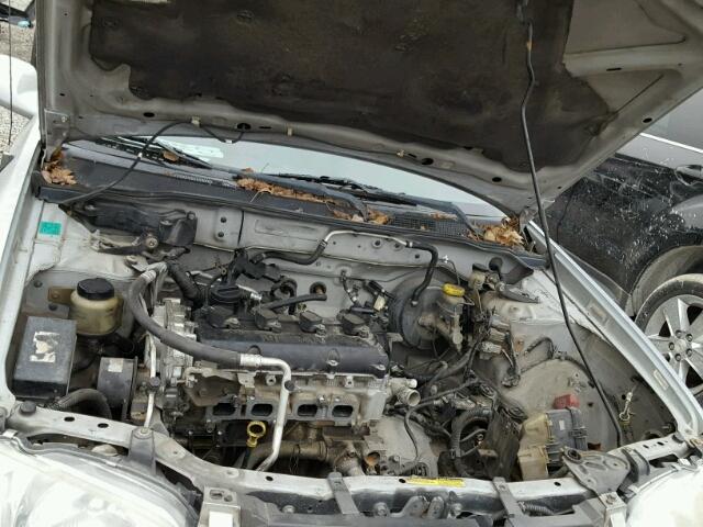 3N1AB51D52L714308 - 2002 NISSAN SENTRA SE- GRAY photo 7