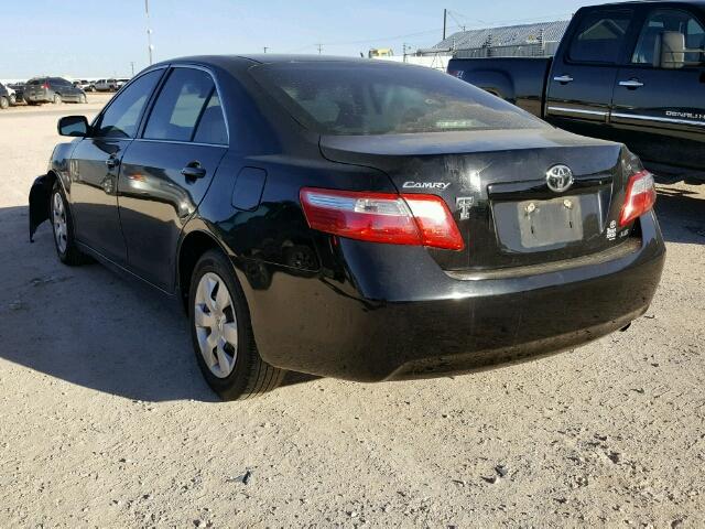 4T1BE46K89U365943 - 2009 TOYOTA CAMRY BASE BLACK photo 3