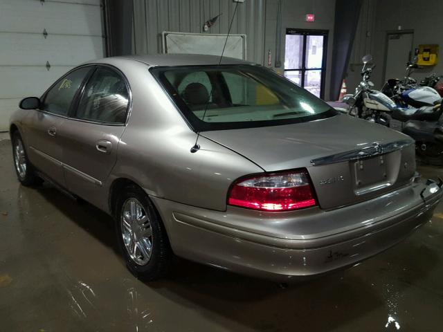 1MEFM55S05A616187 - 2005 MERCURY SABLE LS P GOLD photo 3