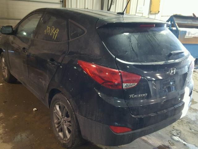 KM8JTCAFXFU037649 - 2015 HYUNDAI TUCSON GLS BLACK photo 3