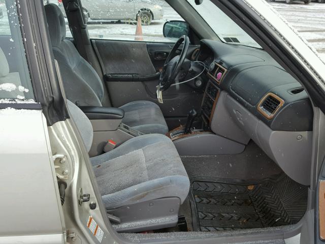 JF1SF656X1H732619 - 2001 SUBARU FORESTER S 银色 照片 5