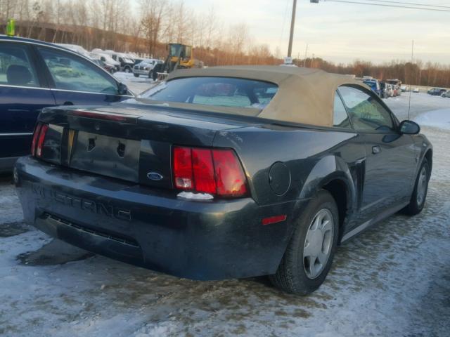 1FAFP444XXF103790 - 1999 FORD MUSTANG GREEN photo 4