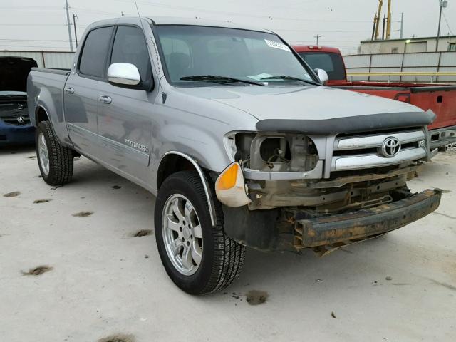 5TBET34165S483251 - 2005 TOYOTA TUNDRA DOU GRAY photo 1