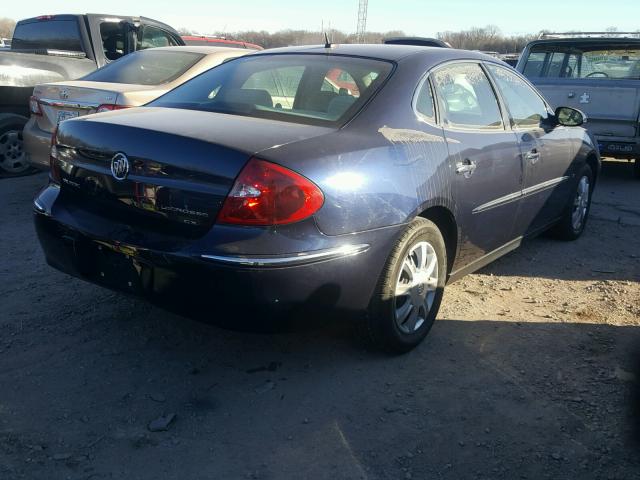 2G4WC582281207988 - 2008 BUICK LACROSSE C BLUE photo 4