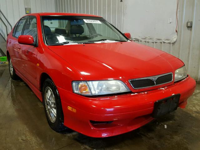 JNKCP11A6XT019648 - 1999 INFINITI G20 RED photo 1