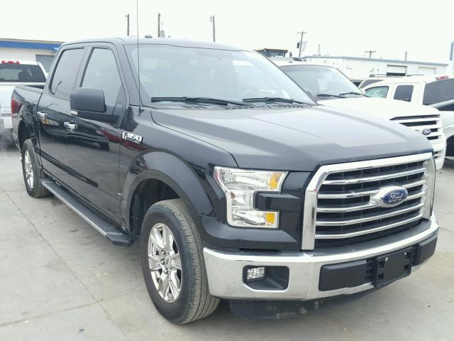 1FTEW1CF7FKE48808 - 2015 FORD F150 SUPER BLACK photo 1