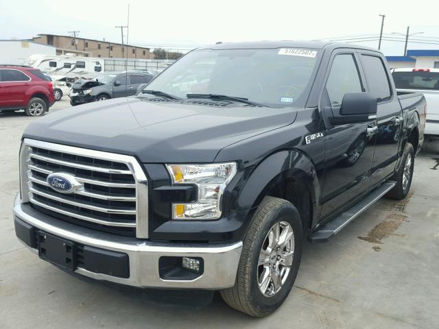 1FTEW1CF7FKE48808 - 2015 FORD F150 SUPER BLACK photo 2