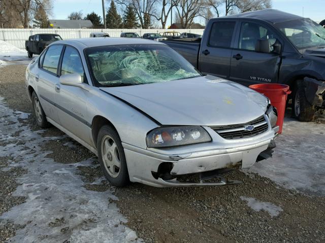 2G1WH55K0Y9285092 - 2000 CHEVROLET IMPALA LS SILVER photo 1