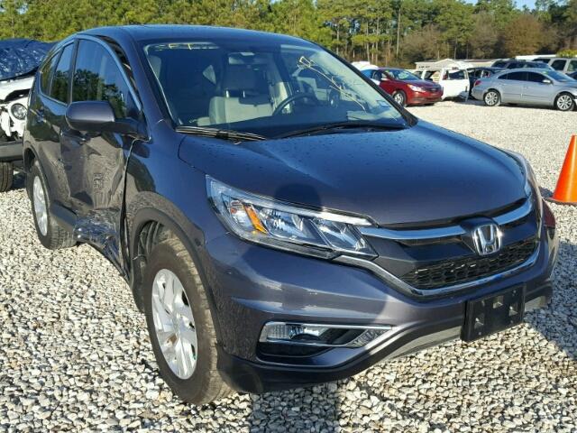 3CZRM3H55FG712161 - 2015 HONDA CR-V EX GRAY photo 1