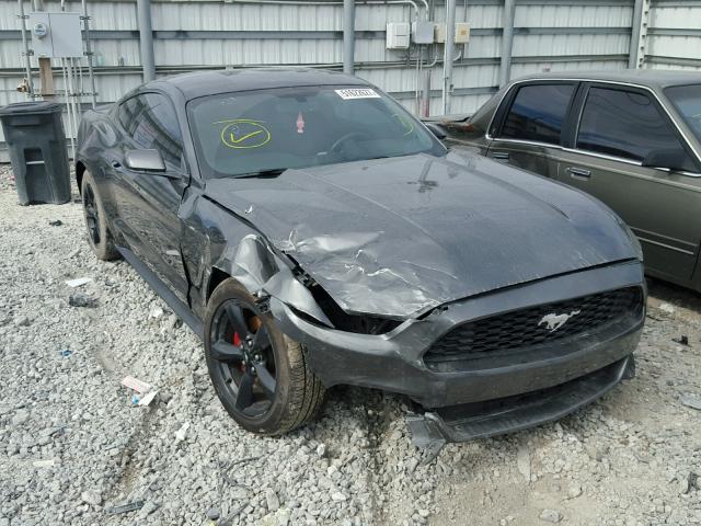 1FA6P8AM9F5396890 - 2015 FORD MUSTANG GRAY photo 1