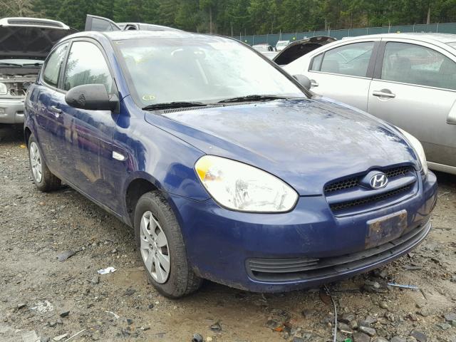 KMHCM36C09U107118 - 2009 HYUNDAI ACCENT GS BLUE photo 1