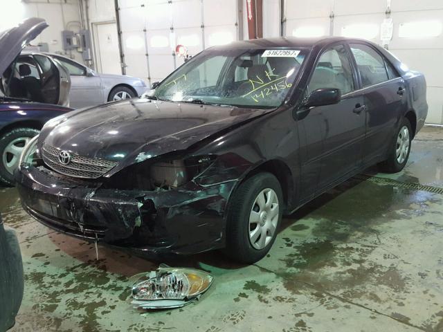 4T1BE32K13U142456 - 2003 TOYOTA CAMRY LE BLACK photo 2