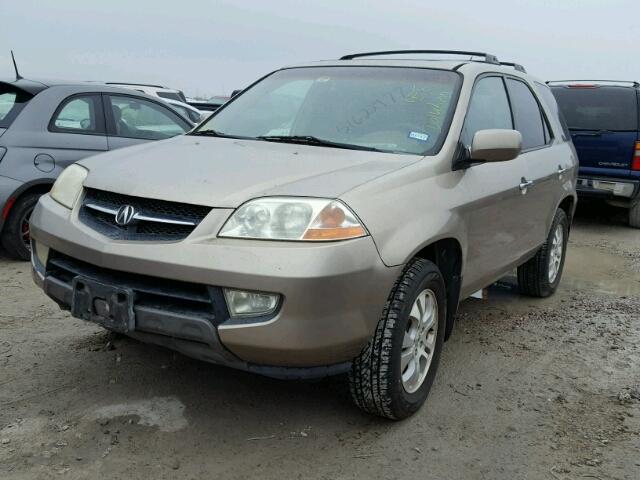 2HNYD18753H530098 - 2003 ACURA MDX TOURIN GOLD photo 2