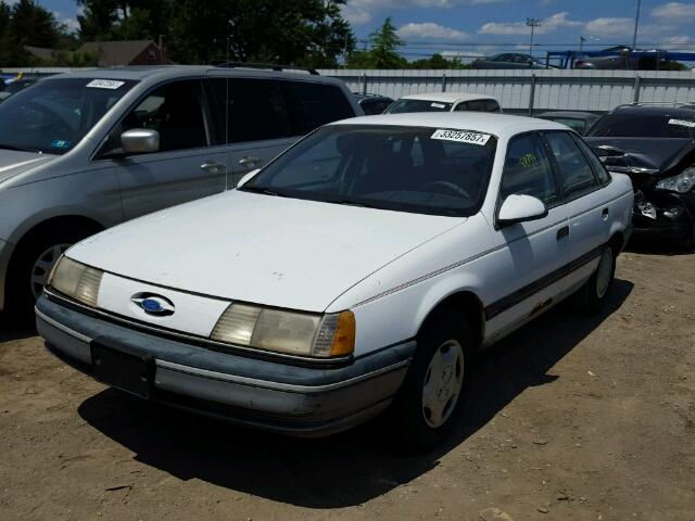 1FABP50U3KA100469 - 1989 FORD TAURUS L WHITE photo 2