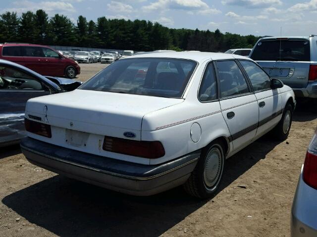 1FABP50U3KA100469 - 1989 FORD TAURUS L WHITE photo 4