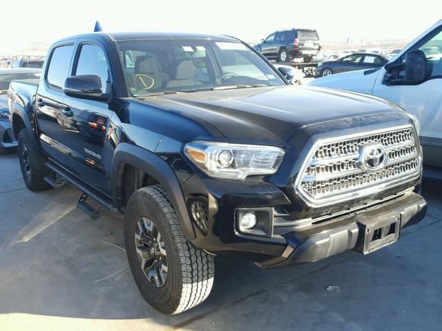 5TFCZ5AN5GX040487 - 2016 TOYOTA TACOMA DOU BLACK photo 1