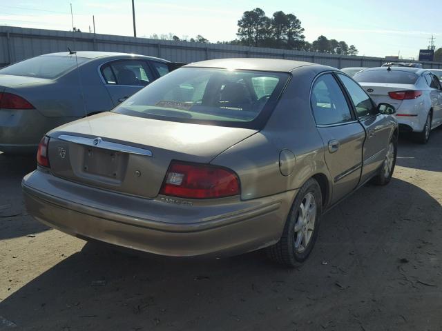 1MEFM50U12G628625 - 2002 MERCURY SABLE GS BROWN photo 4