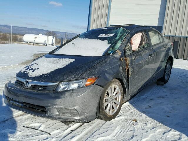 19XFB2F8XCE088015 - 2012 HONDA CIVIC EX 蓝色 照片 2