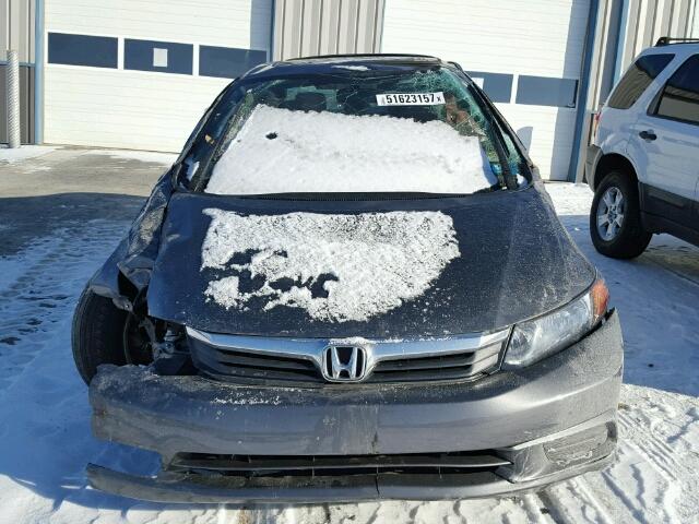 19XFB2F8XCE088015 - 2012 HONDA CIVIC EX 蓝色 照片 9