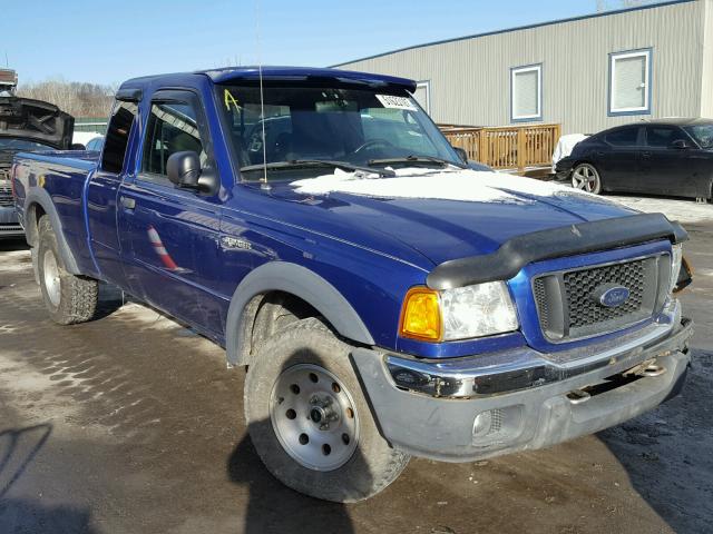 1FTZR45E15PA02895 - 2005 FORD RANGER SUP BLUE photo 1