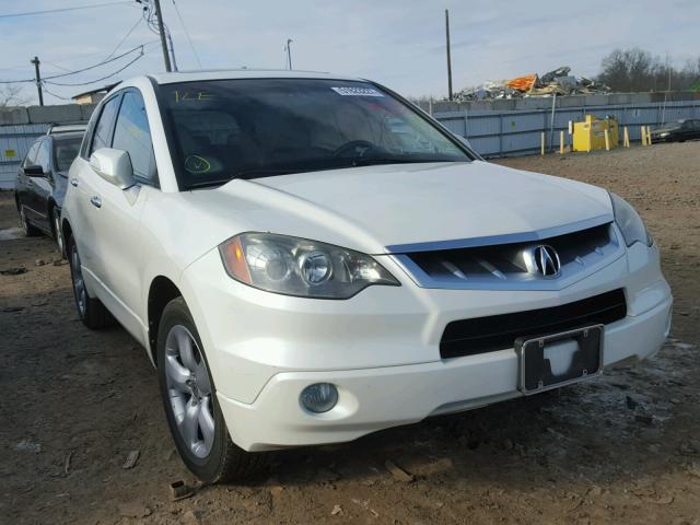 5J8TB18599A000584 - 2009 ACURA RDX TECHNO WHITE photo 1