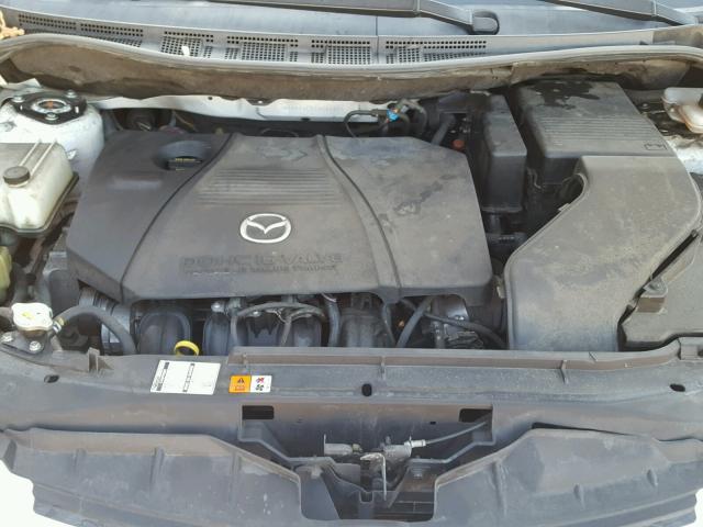 JM1CR29L070148638 - 2007 MAZDA 5 SILVER photo 7