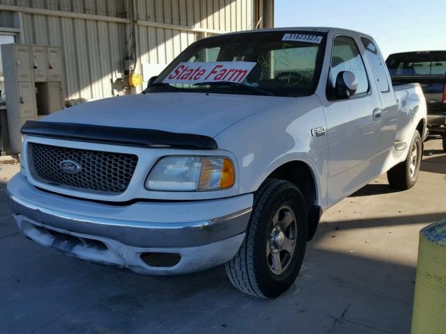 1FTRX07203KB82494 - 2003 FORD F150 WHITE photo 2