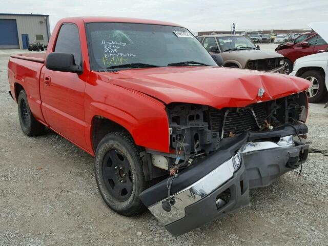 1GCEC14X93Z130949 - 2003 CHEVROLET SILVERADO RED photo 1