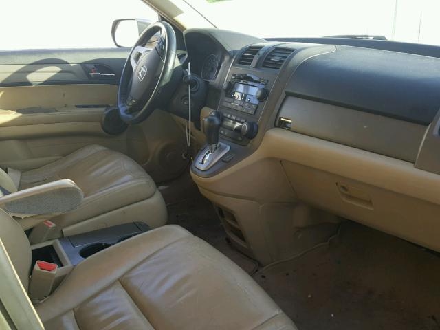 JHLRE48728C038487 - 2008 HONDA CR-V EXL GOLD photo 5