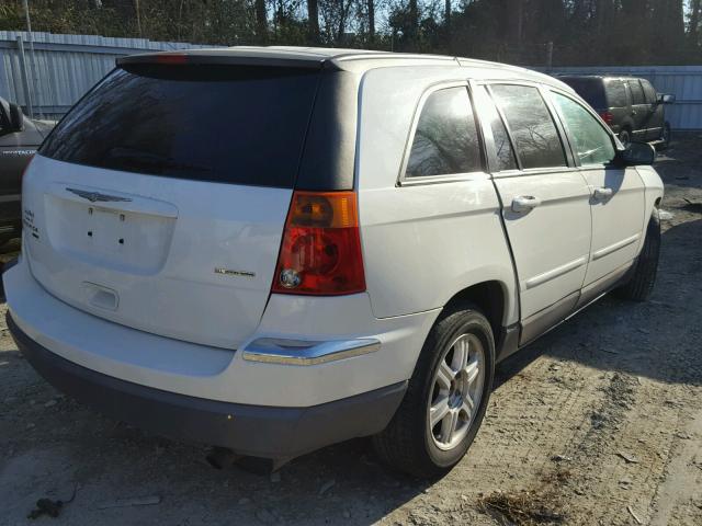 2C4GF68455R660779 - 2005 CHRYSLER PACIFICA T WHITE photo 4