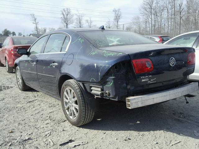 1G4HD57MX9U137932 - 2009 BUICK LUCERNE CX BLUE photo 3