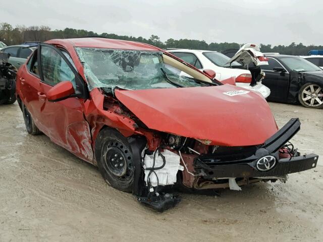 5YFBURHEXHP671176 - 2017 TOYOTA COROLLA L RED photo 1