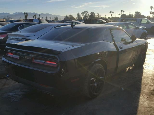 2C3CDZFJXFH782628 - 2015 DODGE CHALLENGER BLACK photo 4