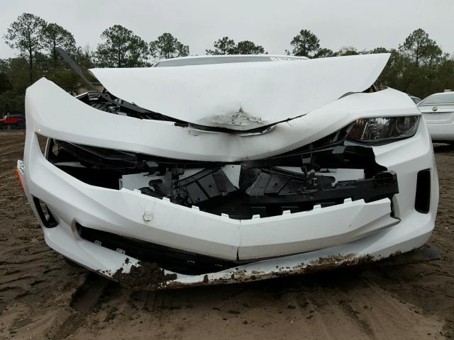 1G1FB1RX4J0118038 - 2018 CHEVROLET CAMARO LT WHITE photo 9