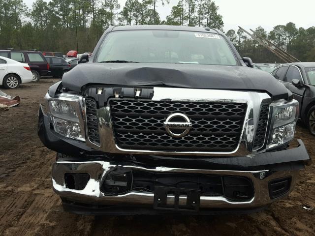 1N6AA1EJ9HN533307 - 2017 NISSAN TITAN S BLACK photo 9