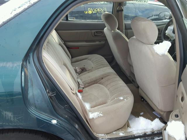 2G4WS52M2X1628072 - 1999 BUICK CENTURY CU GREEN photo 6