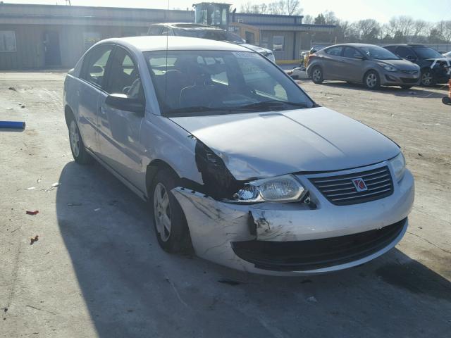 1G8AJ55F96Z116338 - 2006 SATURN ION LEVEL SILVER photo 1