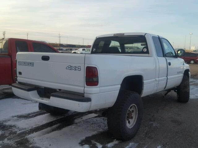 1B7KF23W8XJ609490 - 1999 DODGE RAM 2500 WHITE photo 4