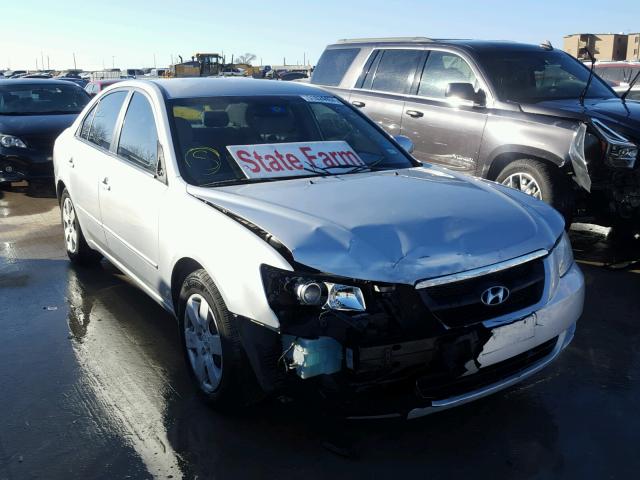 5NPET46C08H349597 - 2008 HYUNDAI SONATA GLS SILVER photo 1