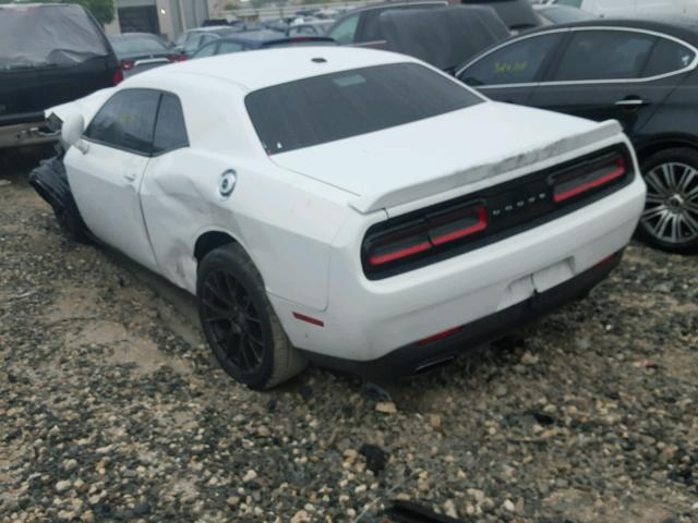 2C3CDZAG9FH730905 - 2015 DODGE CHALLENGER WHITE photo 3