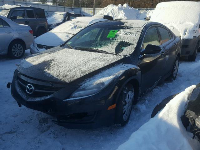 1YVHZ8BH6B5M07766 - 2011 MAZDA 6 I BLACK photo 2