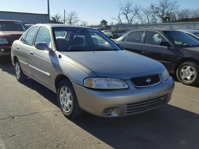 3N1CB51D81L487803 - 2001 NISSAN SENTRA XE TAN photo 1