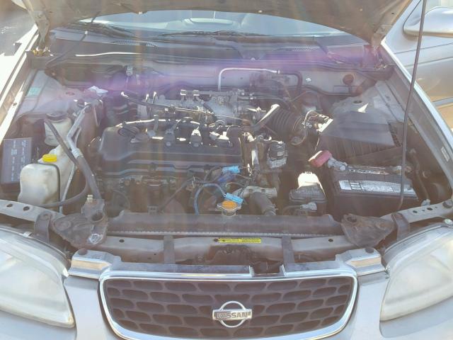 3N1CB51D81L487803 - 2001 NISSAN SENTRA XE TAN photo 7