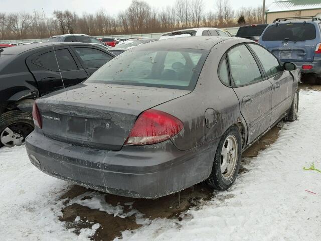 1FAFP55234A188404 - 2004 FORD TAURUS SES GRAY photo 4