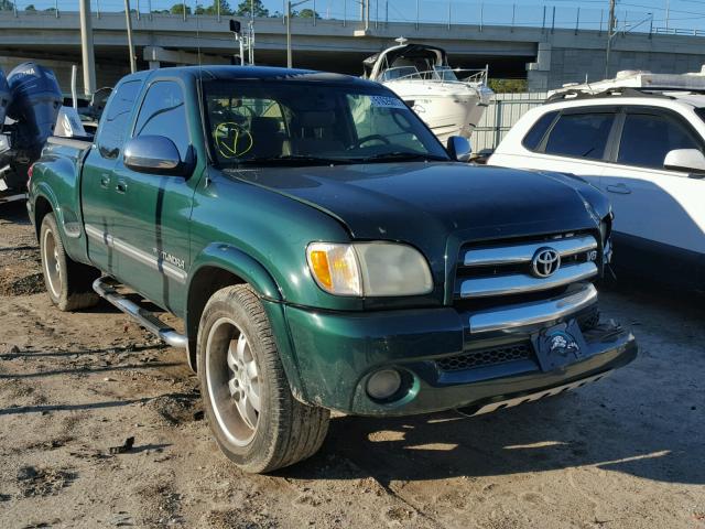 5TBRT34173S332983 - 2003 TOYOTA TUNDRA ACC GREEN photo 1