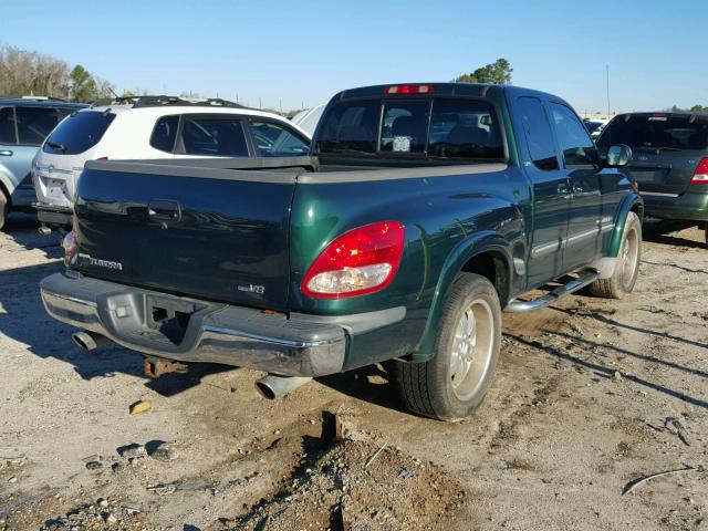 5TBRT34173S332983 - 2003 TOYOTA TUNDRA ACC GREEN photo 4