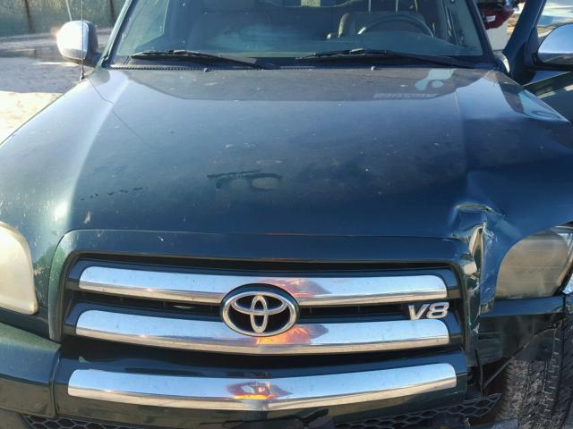 5TBRT34173S332983 - 2003 TOYOTA TUNDRA ACC GREEN photo 7