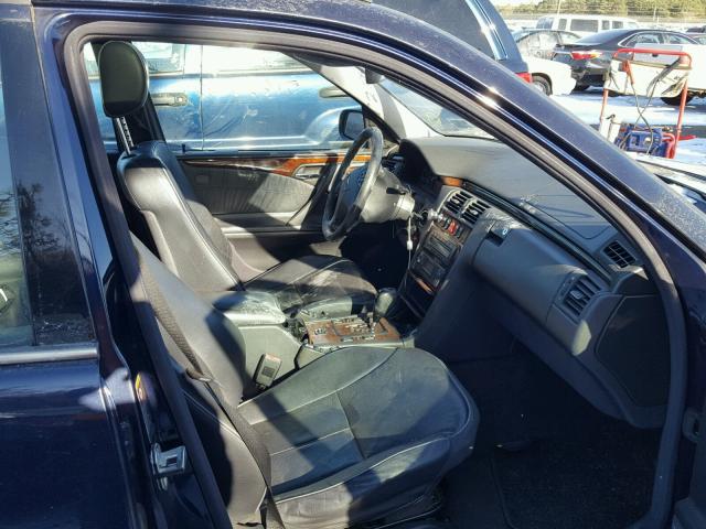 WDBJH82J12X064185 - 2002 MERCEDES-BENZ E 320 4MAT BLUE photo 5