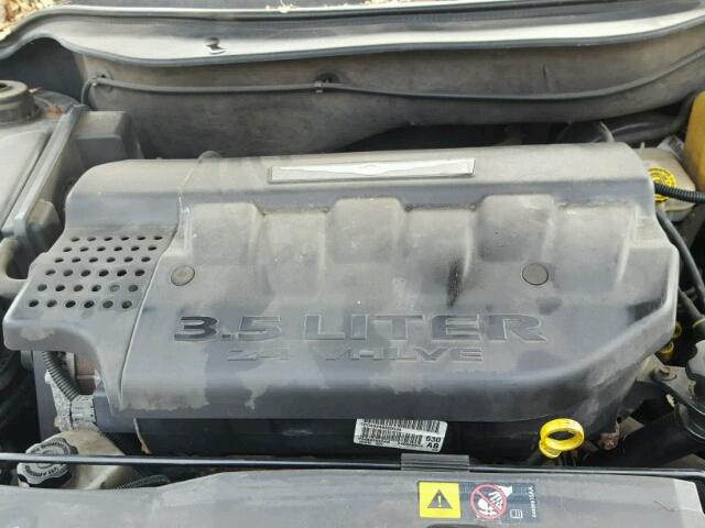 2A4GM68426R639535 - 2006 CHRYSLER PACIFICA T BLACK photo 7