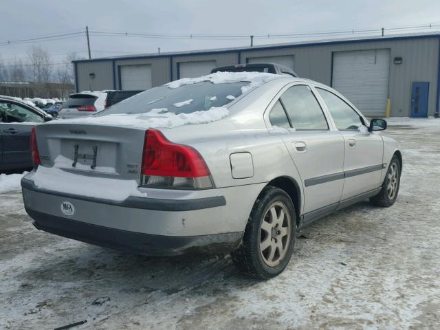 YV1RH59H642319753 - 2004 VOLVO S60 2.5T SILVER photo 4